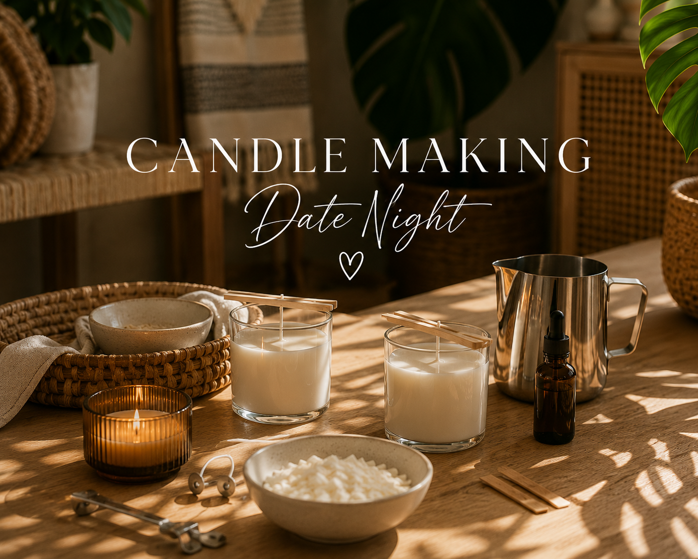 Private Date Candle Making Experience